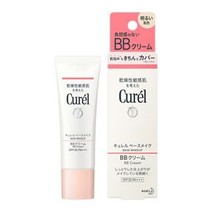 キュレル　ベースメイク　ＢＢクリーム　明るい肌色