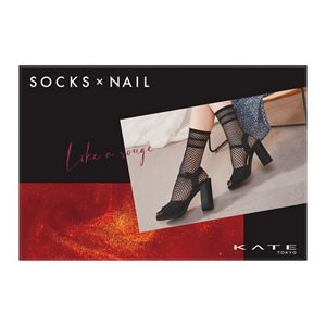 ケイト　ＳＯＣＫＳ×ＮＡＩＬコレクション　０１