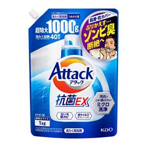 アタック抗菌ＥＸ　つめかえ用　９００ｇ