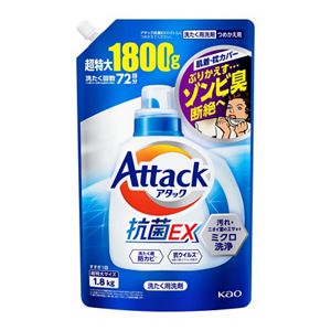 アタック抗菌ＥＸ　つめかえ用　１５９０ｇ