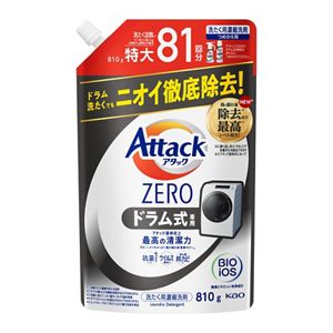 アタックＺＥＲＯ　ドラム式専用　つめかえ用　８１０ｇ