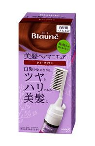 ブローネ 美髪ヘアマニキュア ティーブラウン ［クシつき］