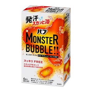 バブ　モンスターバブル　スッキリＦＲＥＥ　６錠入