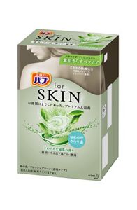 バブ for SKIN 素肌さらすべタイプ さわやかな緑茶の香り ［12錠入］