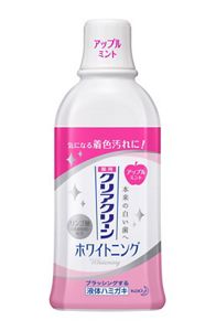 クリアクリーン ホワイトニング デンタルリンス アップルミント （薬用液体ハミガキ）