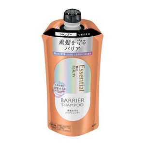 エッセンシャル　プレミアム　うるおいバリアシャンプー　シルキー＆スムース　つめかえ用　３４０ｍｌ