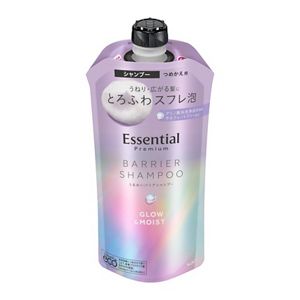 エッセンシャル　プレミアム　うるおいバリアシャンプー　グロウ＆モイスト　つめかえ用　３４０ｍｌ