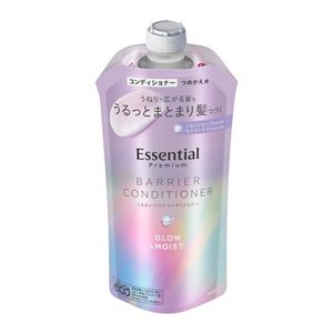 エッセンシャル　プレミアム　うるおいバリアコンディショナー　グロウ＆モイスト　つめかえ用　３４０ｍｌ