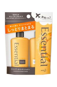 エッセンシャル　しっとりまとまる　シャンプー＆コンディショナー　ミニセット　９０ｍｌ