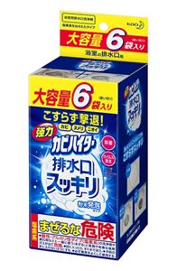 強力カビハイター　排水口スッキリ　６袋入り