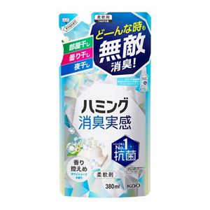 ハミング消臭実感　ホワイトソープの香り　つめかえ用　３８０ｍｌ