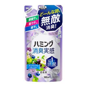 ハミング消臭実感　アクアティックフルーツの香り　つめかえ用　３８０ｍｌ