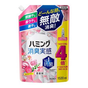 ハミング消臭実感　ローズ＆フローラルの香り　つめかえ用　１．５１L