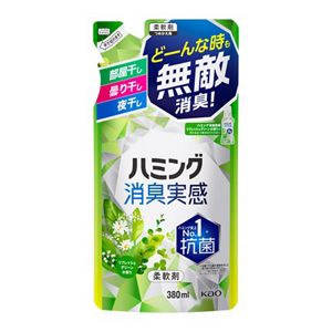 ハミング消臭実感　リフレッシュグリーンの香り　つめかえ用　３８０ｍｌ