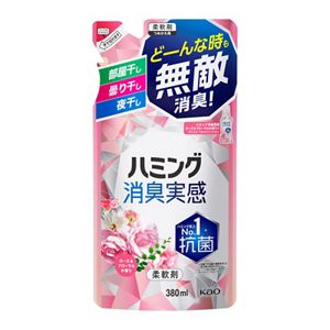 ハミング消臭実感　ローズ＆フローラルの香り　つめかえ用　３８０ｍｌ