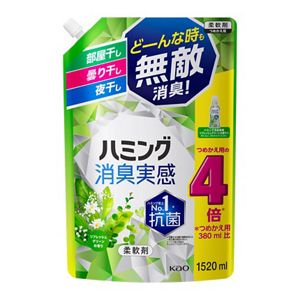 ハミング消臭実感　リフレッシュグリーンの香り　つめかえ用　１．５１Ｌ