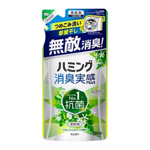 ハミング消臭実感　リフレッシュグリーンの香り　つめかえ用　３８０ｍｌ