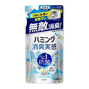 ハミング消臭実感　ホワイトソープの香り　つめかえ用　３８０ｍｌ