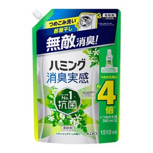 ハミング消臭実感　リフレッシュグリーンの香り　つめかえ用　１．５１Ｌ