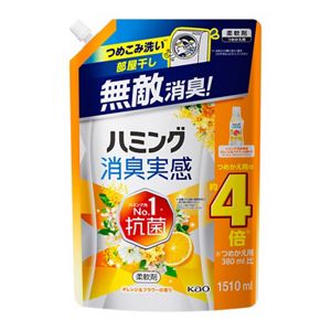 ハミング消臭実感　オレンジ＆フラワーの香り　つめかえ用　１．５１Ｌ