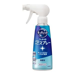 キュキュット　CLEAR泡スプレー　無香性　本体