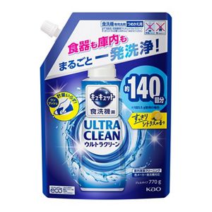 食器洗い乾燥機専用キュキュットウルトラクリーン　すっきりシトラスの香り　つめかえ用７７０ｇ