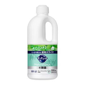 キュキュット　Ｎａｔｕｒａｌ　Ｄａｙｓ＋除菌　ヴァ―ベナ＆シトラスの香り　つめかえ用　１２５０ｍｌ