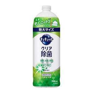 キュキュット　クリア除菌　緑茶の香り　つめかえ用　７００ｍｌ