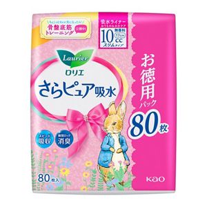 ロリエさらピュア吸水　超吸収スリム　１０ｃｃ無香料　スーパージャンボ７２枚