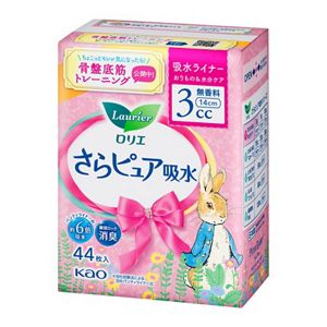 ロリエさらピュア吸水　超吸収スリム　３ｃｃ無香料４４枚