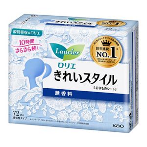 ロリエ　きれいスタイル　無香料　７２コ入