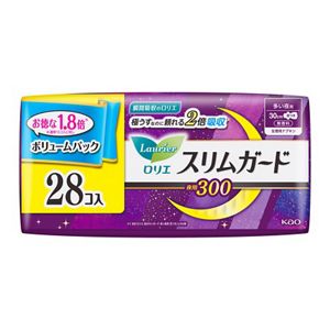 ロリエ　スリムガード　ボリュームパック　多い夜用３００　２８コ