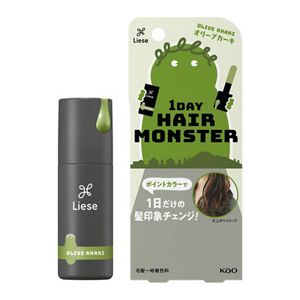 リーゼ　１ＤＡＹヘアモンスター　オリーブカーキ