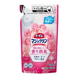 トイレマジックリン消臭・洗浄スプレー　香り消臭　エレガントローズの香り　つめかえ用　３００ｍｌ