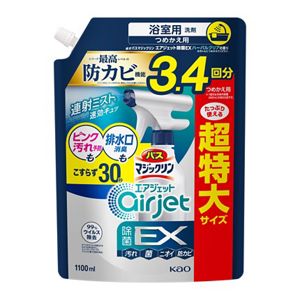 バスマジックリン　エアジェット　除菌ＥＸ　ハーバルクリアの香り　つめかえ用　１１００ｍｌ