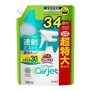 バスマジックリン　エアジェット　ハーバルシトラスの香り　つめかえ用　１２００ｍｌ