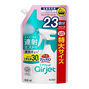 バスマジックリン　エアジェット　フルーティフローラルの香り　つめかえ用　８２０ｍｌ