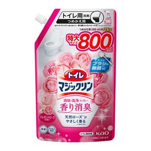 トイレマジックリン消臭・洗浄スプレー　香り消臭　エレガントローズの香り　つめかえ用　８００ｍｌ