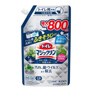 トイレマジックリン消臭・洗浄スプレー　除菌・抗菌　つめかえ用　８００ｍｌ