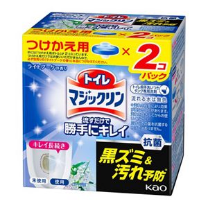 トイレマジックリン　流すだけで勝手にキレイ　ライトブーケの香り　つけかえ用　８０ｇ×２