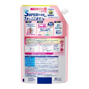 バスマジックリン　ＳＵＰＥＲ泡洗浄　アロマローズの香り　つめかえ用　８００ｍｌ