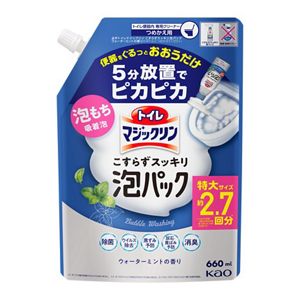 トイレマジックリン　こすらずスッキリ泡パック　ウォーターミントの香り　つめかえ用　６６０ｍｌ