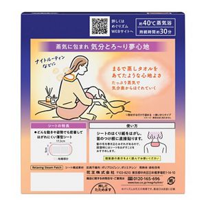 めぐりズム　蒸気でグッドナイト　無香料　１２枚入