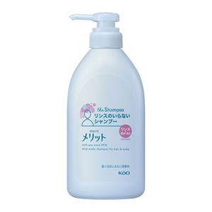 メリット　リンスのいらないシャンプー　ポンプ　４８０ｍｌ