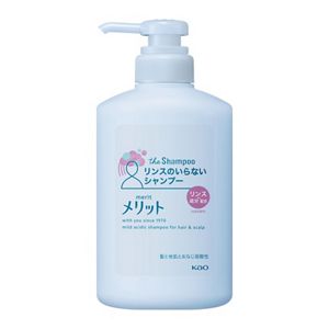 メリット　リンスのいらないシャンプー　ミニポンプ　４００ｍｌ