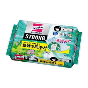 トイレクイックル　ストロング　エクストラハーブの香り　つめかえ用　１６枚