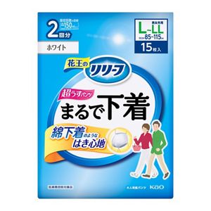 リリーフ　パンツタイプ　まるで下着２回分　Ｌ１５枚