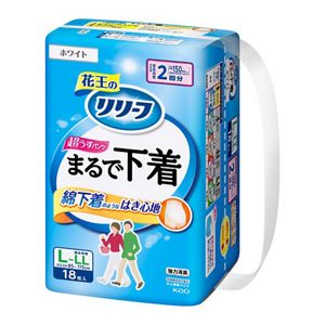 リリーフ　パンツタイプ　まるで下着２回分　Ｌ１８枚