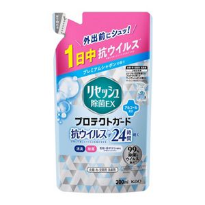 リセッシュ除菌ＥＸ　プロテクトガード　プレミアムシャボンの香り　つめかえ用　３００ｍｌ